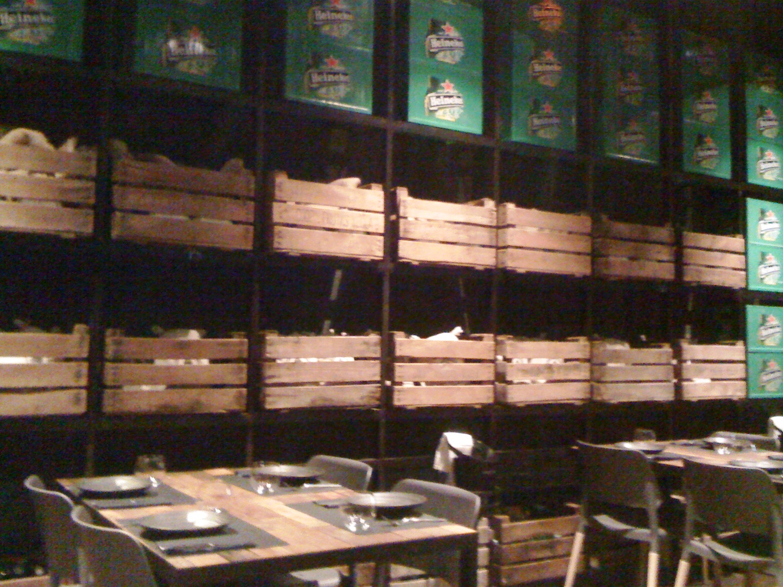 Canalla Bistro Detalle de la sala